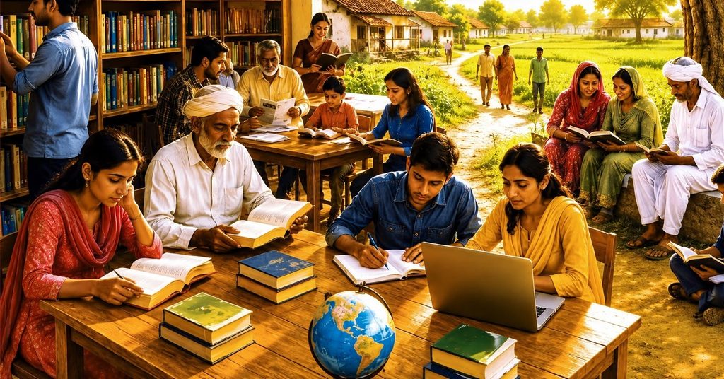 पुस्तकालय की समाज में भूमिका