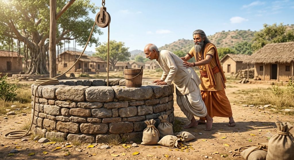 कुएं के पास हुआ छल
