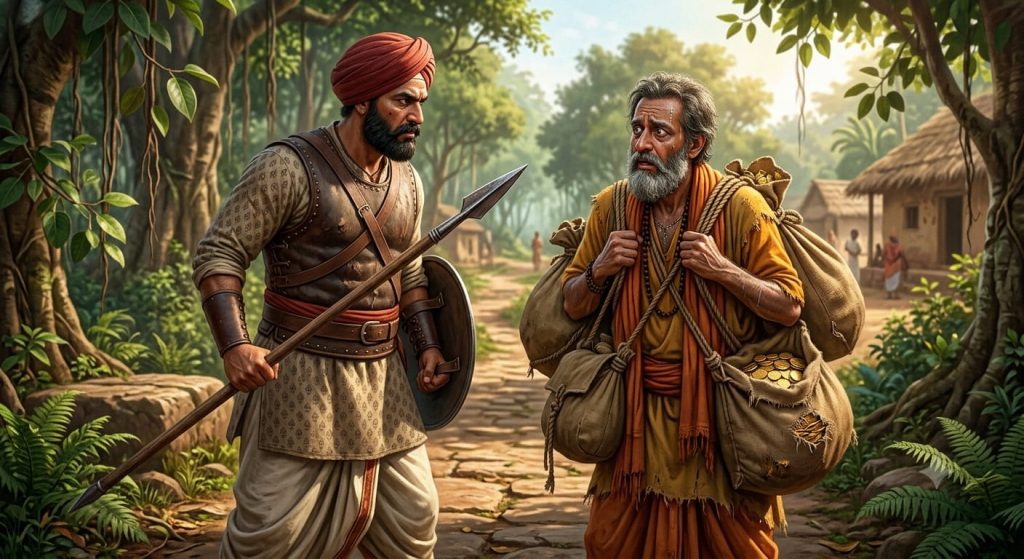कपटी साधु पकड़ा गया