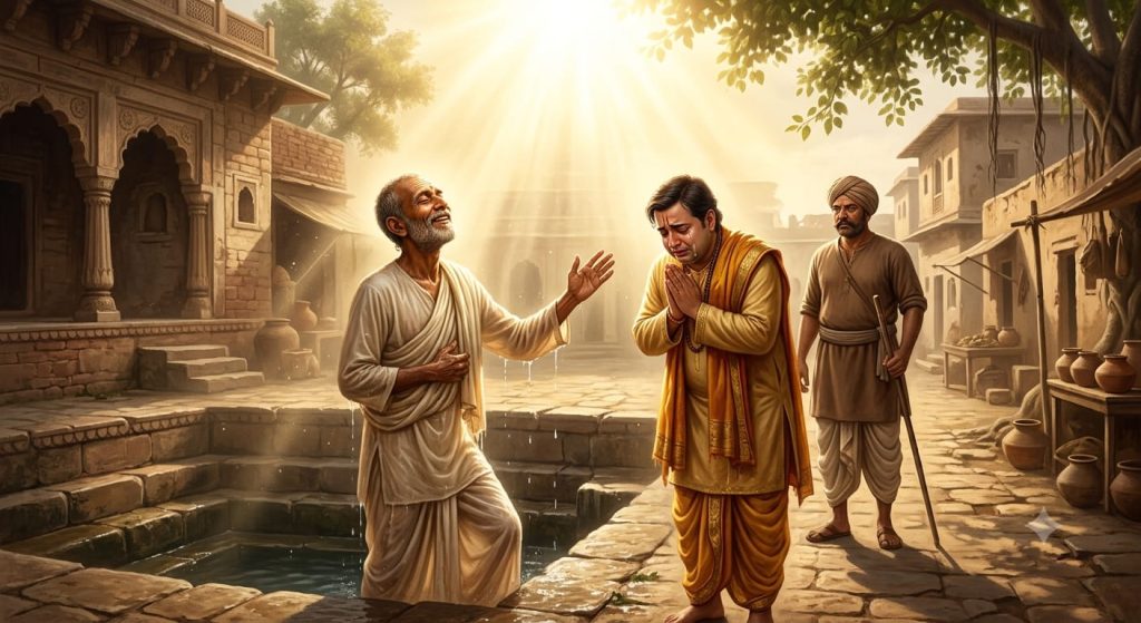 भक्त ने दिखाई अद्भुत करुणा