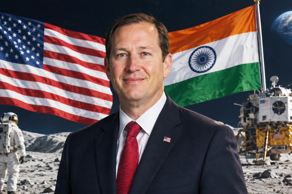 चांद पर साथ बढ़ेंगे भारत-अमेरिका NASA ने ISRO को 'मून बेस' कार्यक्रम का औपचारिक निमंत्रण दिया
